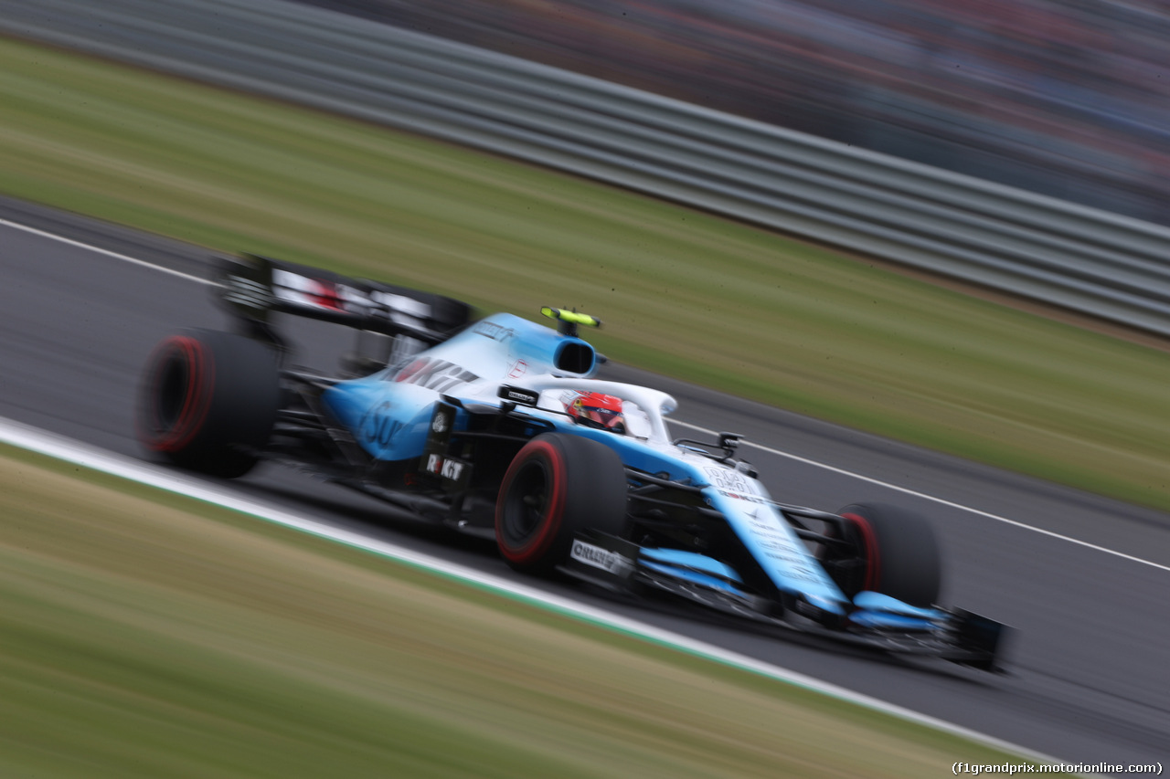 GP GRAN BRETAGNA, 13.07.2019- Free practice 3, Robert Kubica (POL) Williams F1 FW42