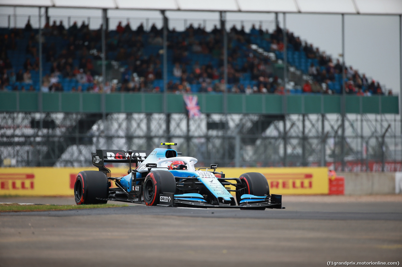 GP GRAN BRETAGNA, 13.07.2019- Free practice 3, Robert Kubica (POL) Williams F1 FW42