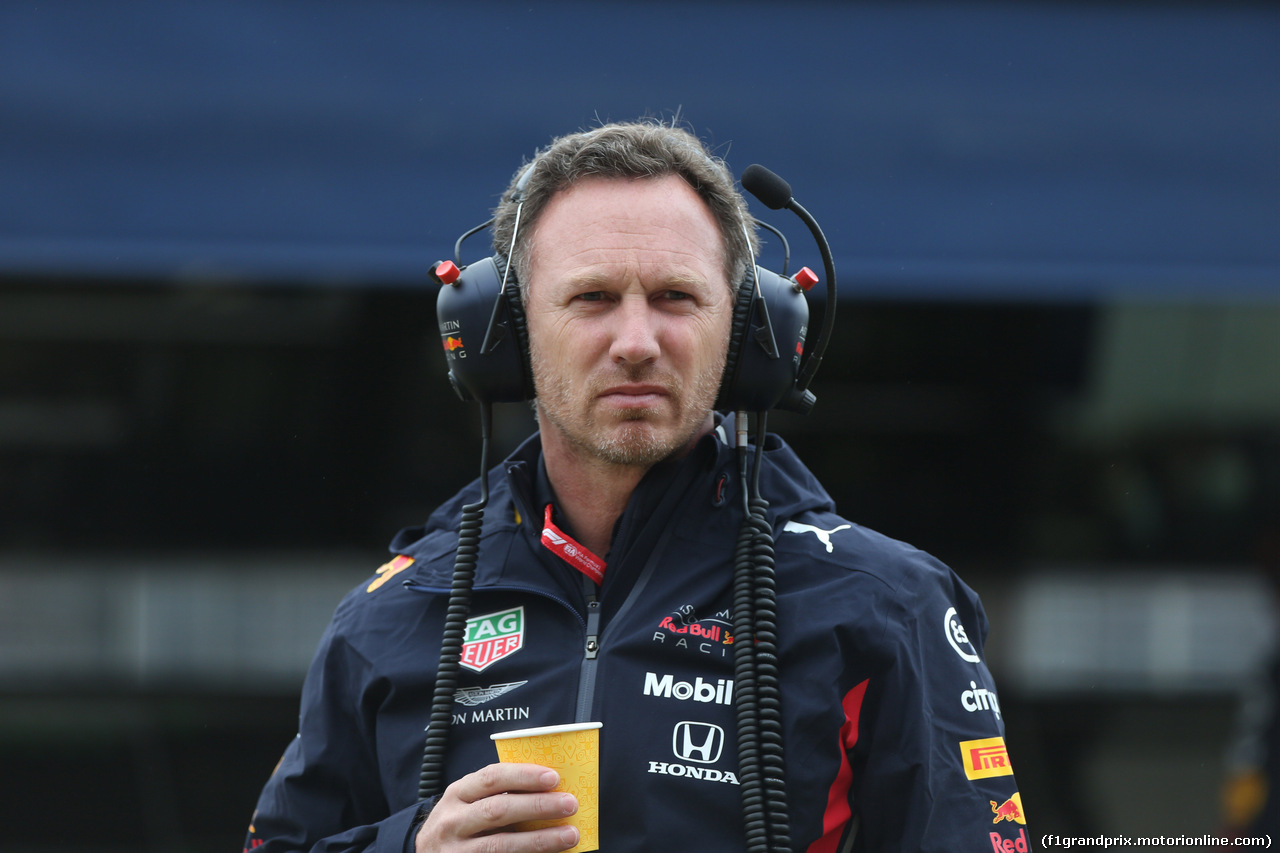 GP GRAN BRETAGNA, 13.07.2019- Free practice 3, Christian Horner (GBR), Red Bull Racing, Sporting Director