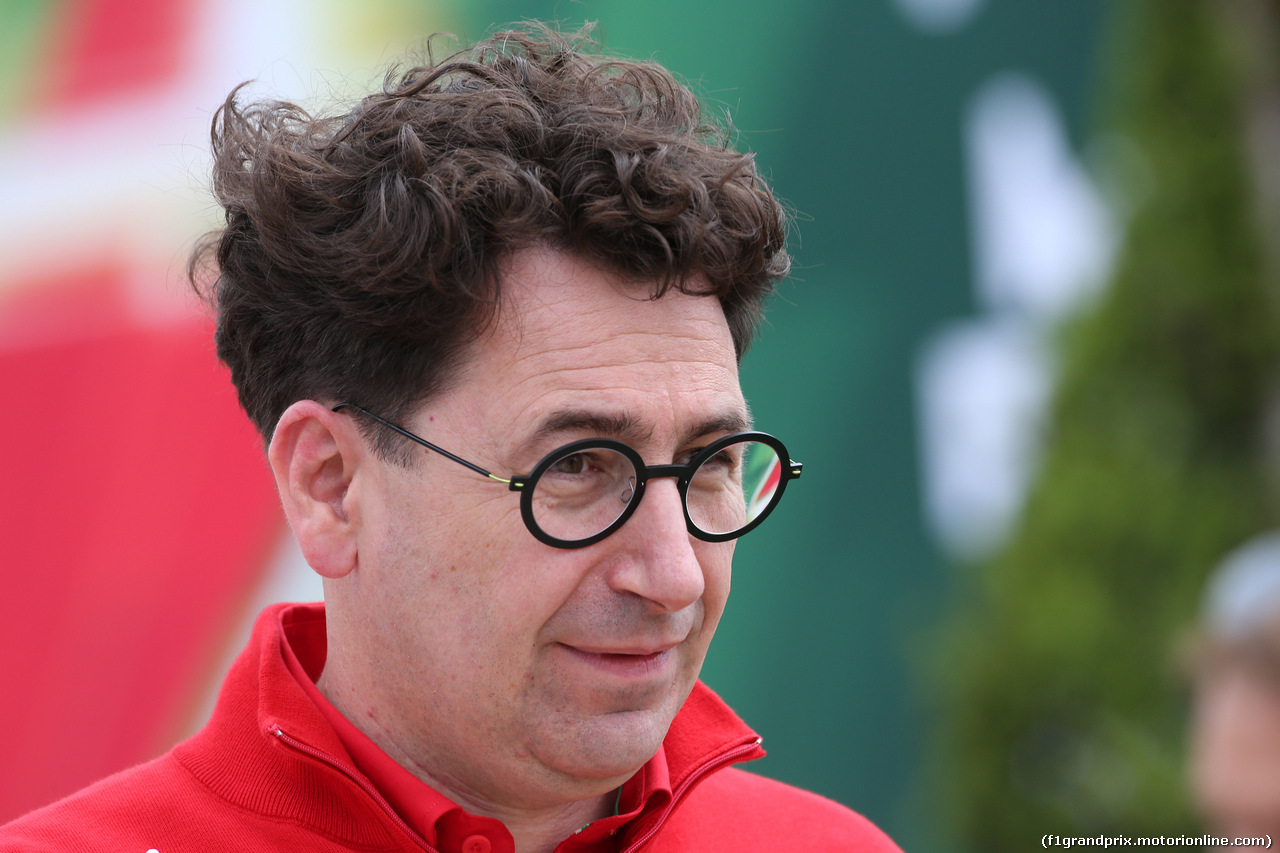 GP GRAN BRETAGNA, 13.07.2019- Free practice 3, Mattia Binotto (ITA) Ferrari Team Principal