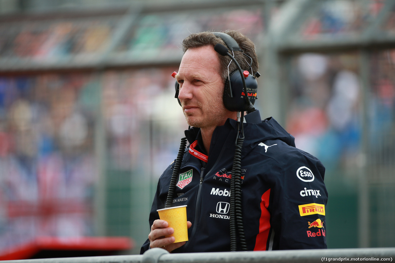 GP GRAN BRETAGNA, 13.07.2019- Free practice 3, Christian Horner (GBR), Red Bull Racing, Sporting Director