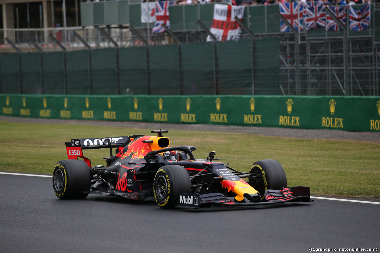 GP GRAN BRETAGNA, 13.07.2019- Qualifiche, Max Verstappen (NED) Red Bull Racing RB15