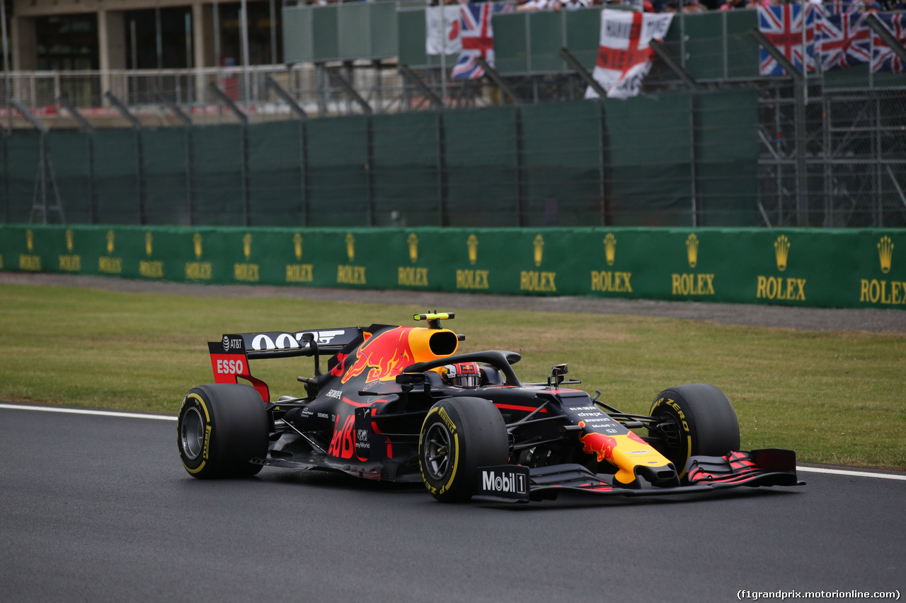 GP GRAN BRETAGNA, 13.07.2019- Qualifiche, Pierre Gasly (FRA) Redbull Racing RB15