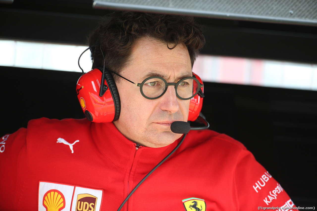 GP GRAN BRETAGNA, 13.07.2019- Qualifiche, Mattia Binotto (ITA) Ferrari Team Principal