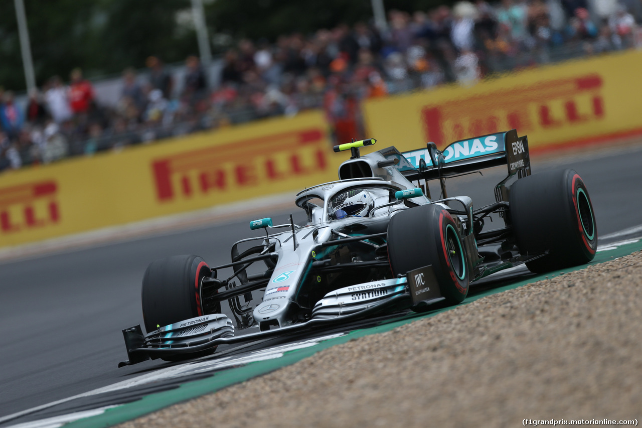 GP GRAN BRETAGNA, 13.07.2019- Qualifiche, Valtteri Bottas (FIN) Mercedes AMG F1 W10 EQ Power