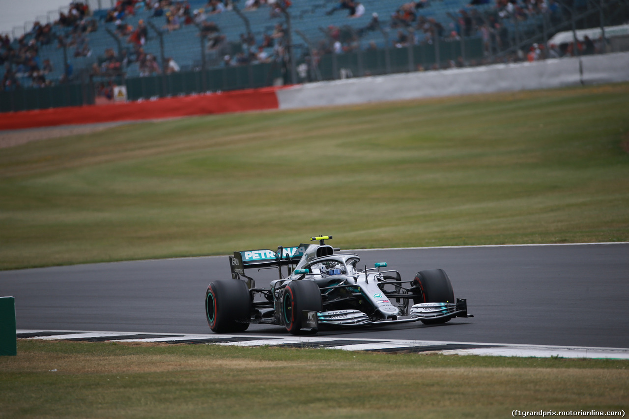 GP GRAN BRETAGNA, 13.07.2019- Qualifiche, Valtteri Bottas (FIN) Mercedes AMG F1 W10 EQ Power