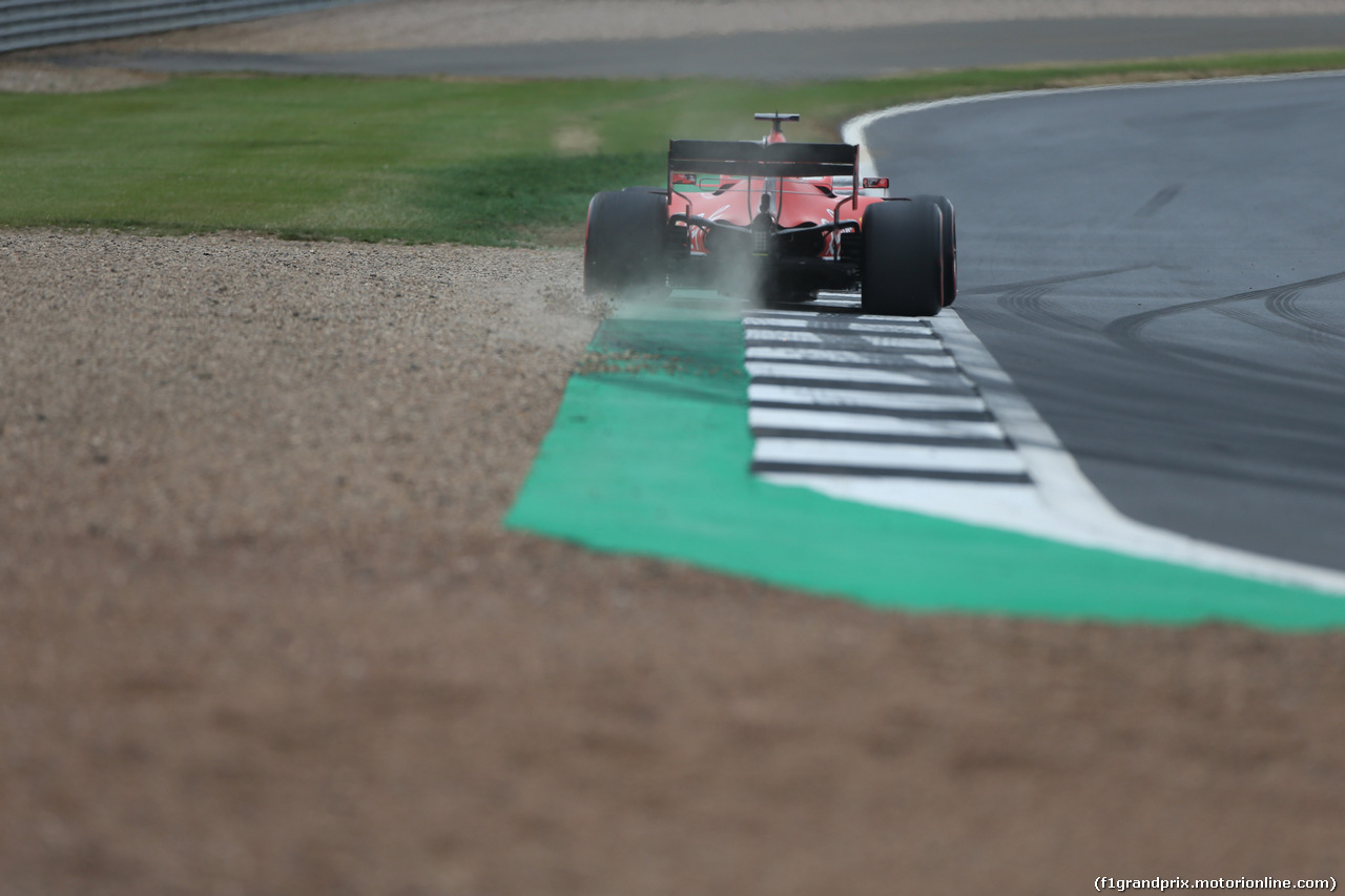 GP GRAN BRETAGNA, 13.07.2019- Qualifiche, Sebastian Vettel (GER) Ferrari SF90