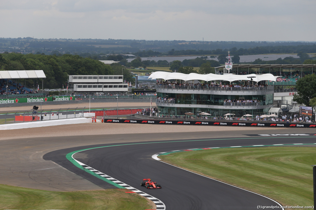 GP GRAN BRETAGNA, 13.07.2019- Qualifiche, Charles Leclerc (MON) Ferrari SF90