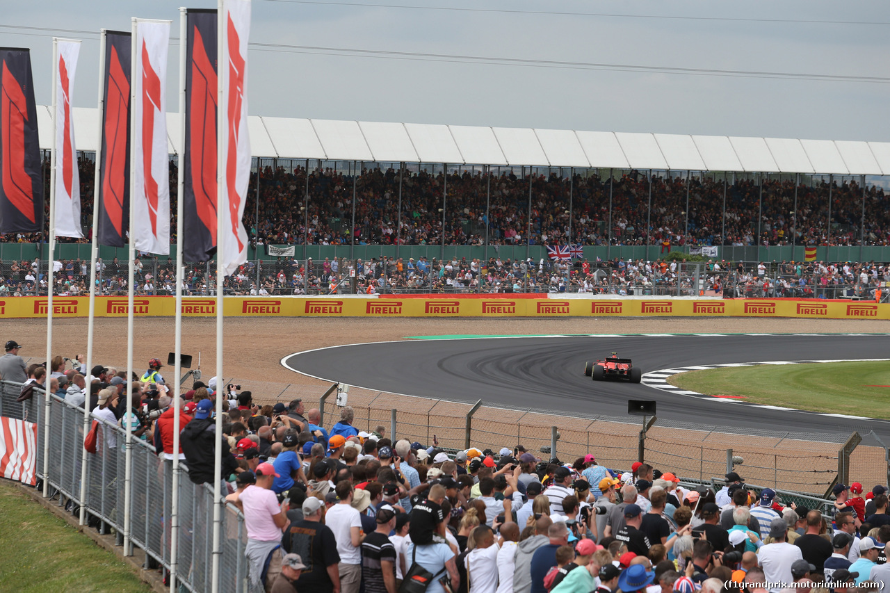 GP GRAN BRETAGNA, 13.07.2019- Qualifiche, Charles Leclerc (MON) Ferrari SF90