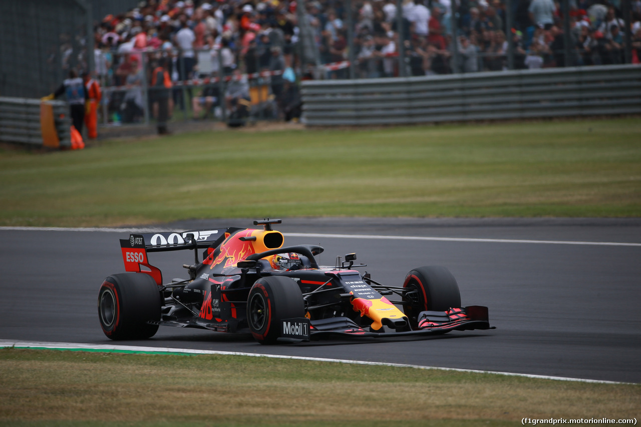 GP GRAN BRETAGNA, 13.07.2019- Qualifiche, Max Verstappen (NED) Red Bull Racing RB15