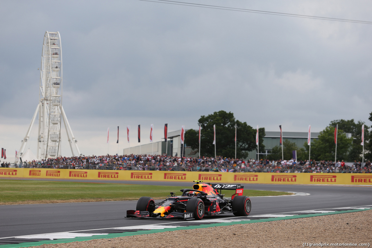 GP GRAN BRETAGNA, 13.07.2019- Qualifiche, Pierre Gasly (FRA) Redbull Racing RB15