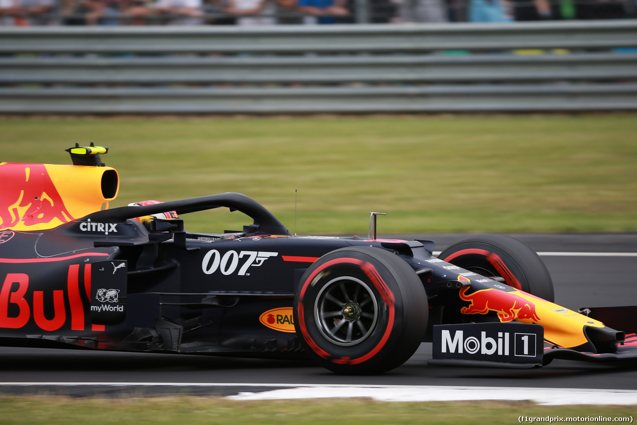 GP GRAN BRETAGNA, 13.07.2019- Qualifiche, Pierre Gasly (FRA) Redbull Racing RB15