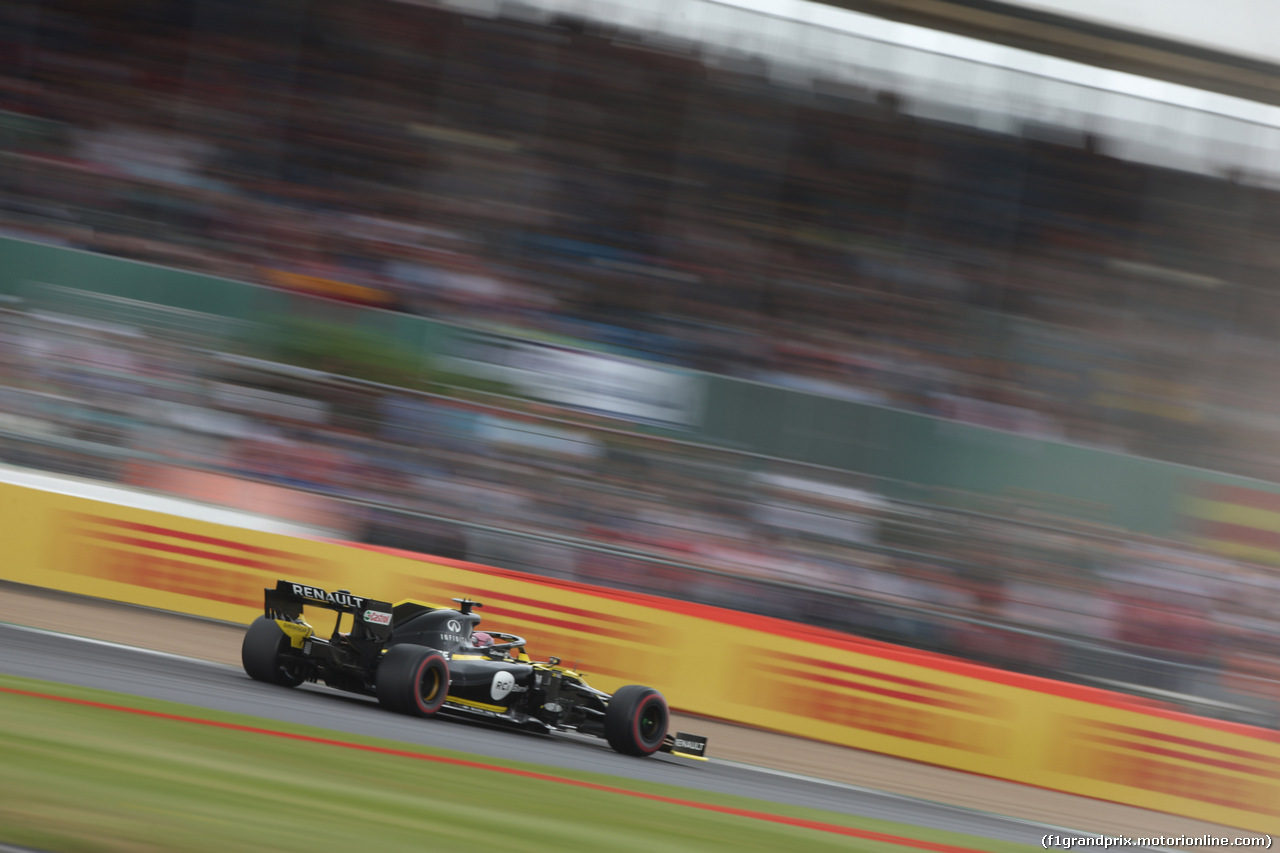 GP GRAN BRETAGNA, 13.07.2019- Qualifiche, Daniel Ricciardo (AUS) Renault Sport F1 Team RS19
