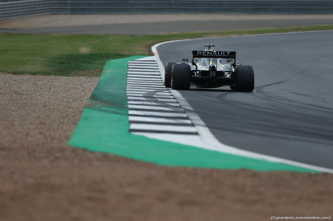 GP GRAN BRETAGNA, 13.07.2019- Qualifiche, Daniel Ricciardo (AUS) Renault Sport F1 Team RS19