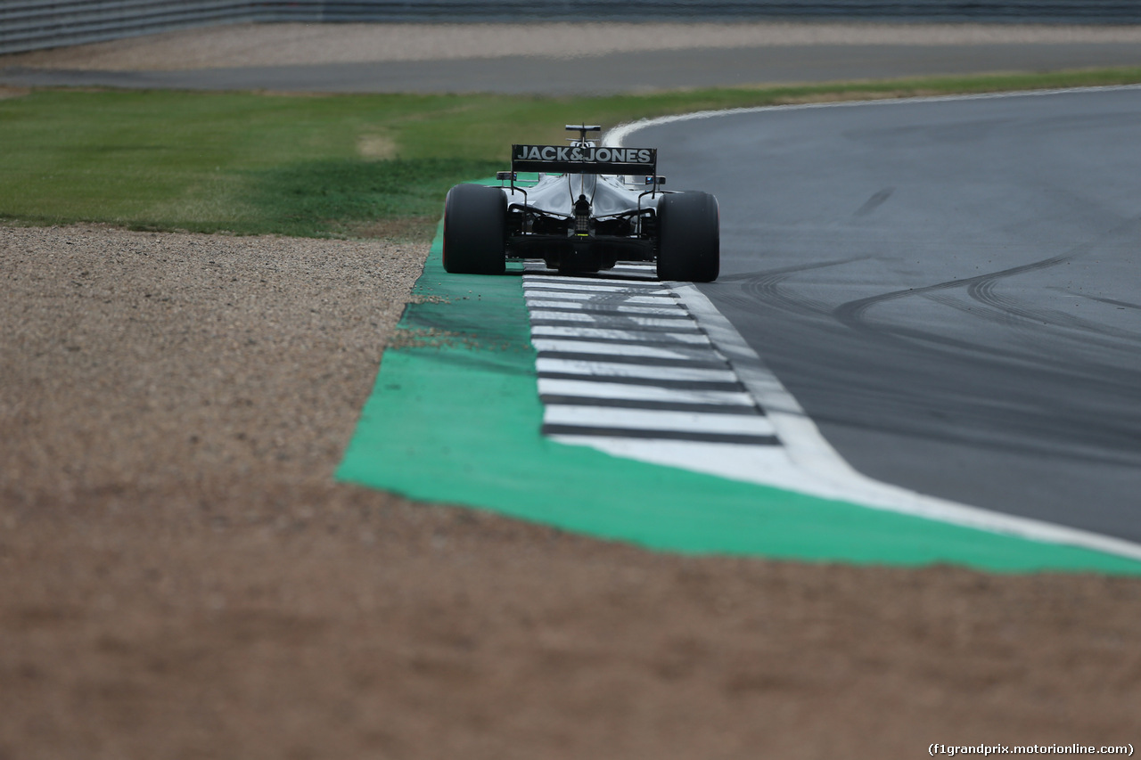 GP GRAN BRETAGNA, 13.07.2019- Qualifiche, Romain Grosjean (FRA) Haas F1 Team VF-19