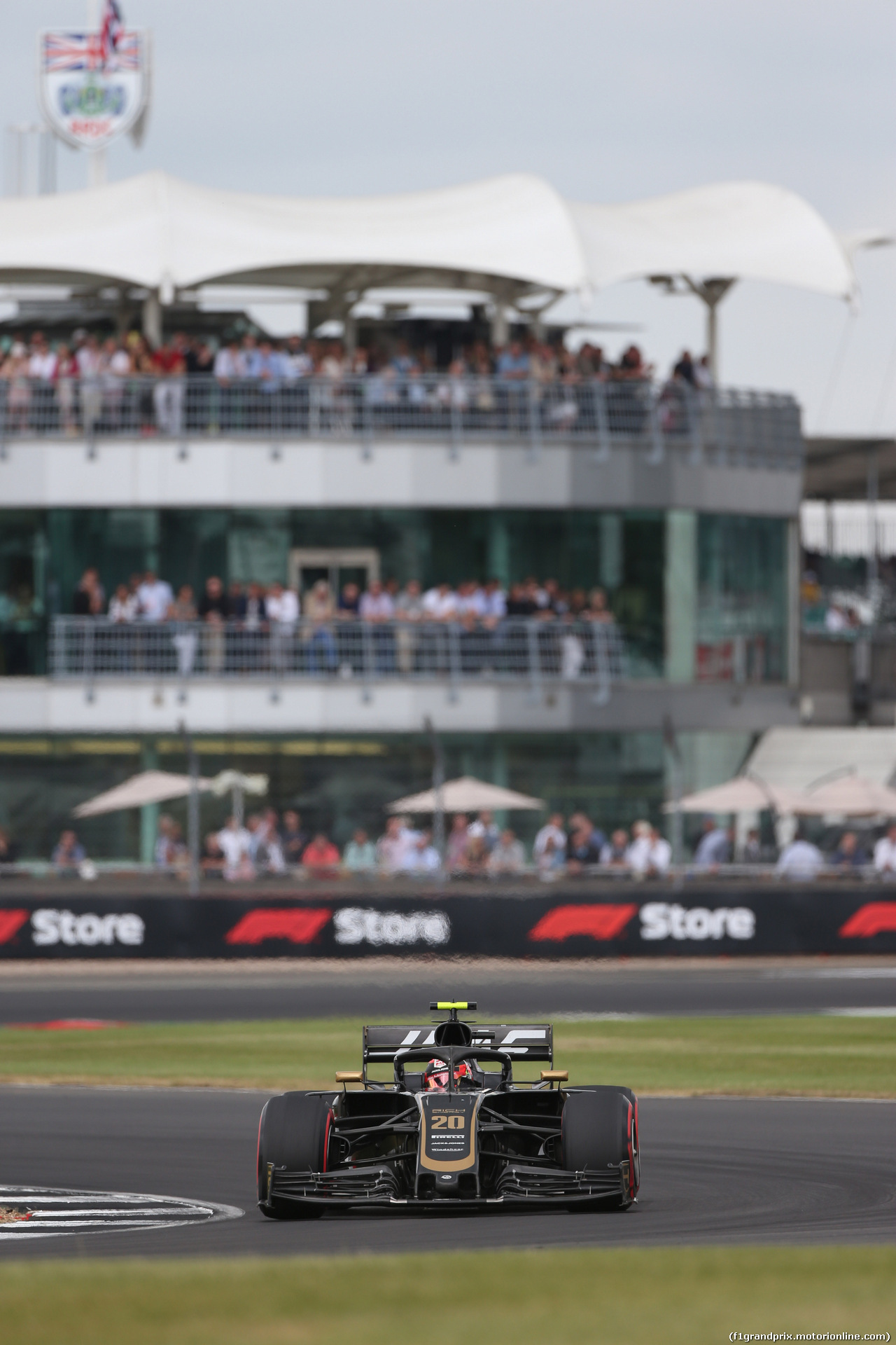 GP GRAN BRETAGNA, 13.07.2019- Qualifiche, Kevin Magnussen (DEN) Haas F1 Team VF-19