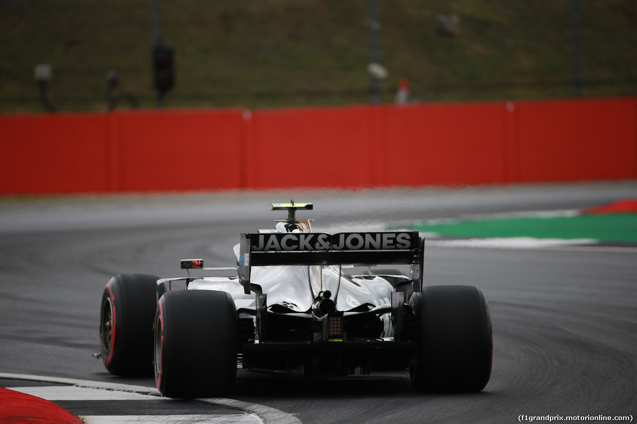 GP GRAN BRETAGNA, 13.07.2019- Qualifiche, Kevin Magnussen (DEN) Haas F1 Team VF-19