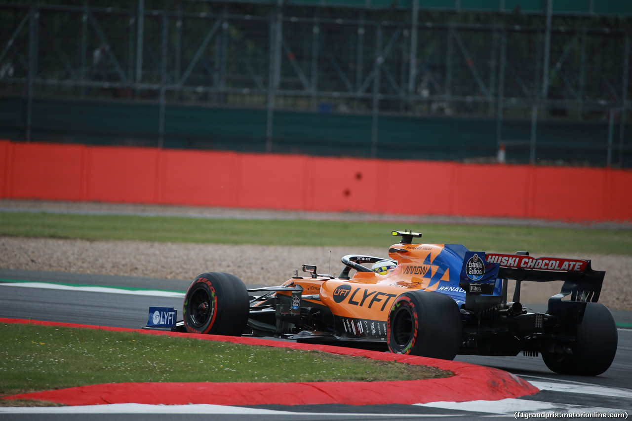 GP GRAN BRETAGNA, 13.07.2019- Qualifiche, Lando Norris (GBR) Mclaren F1 Team MCL34