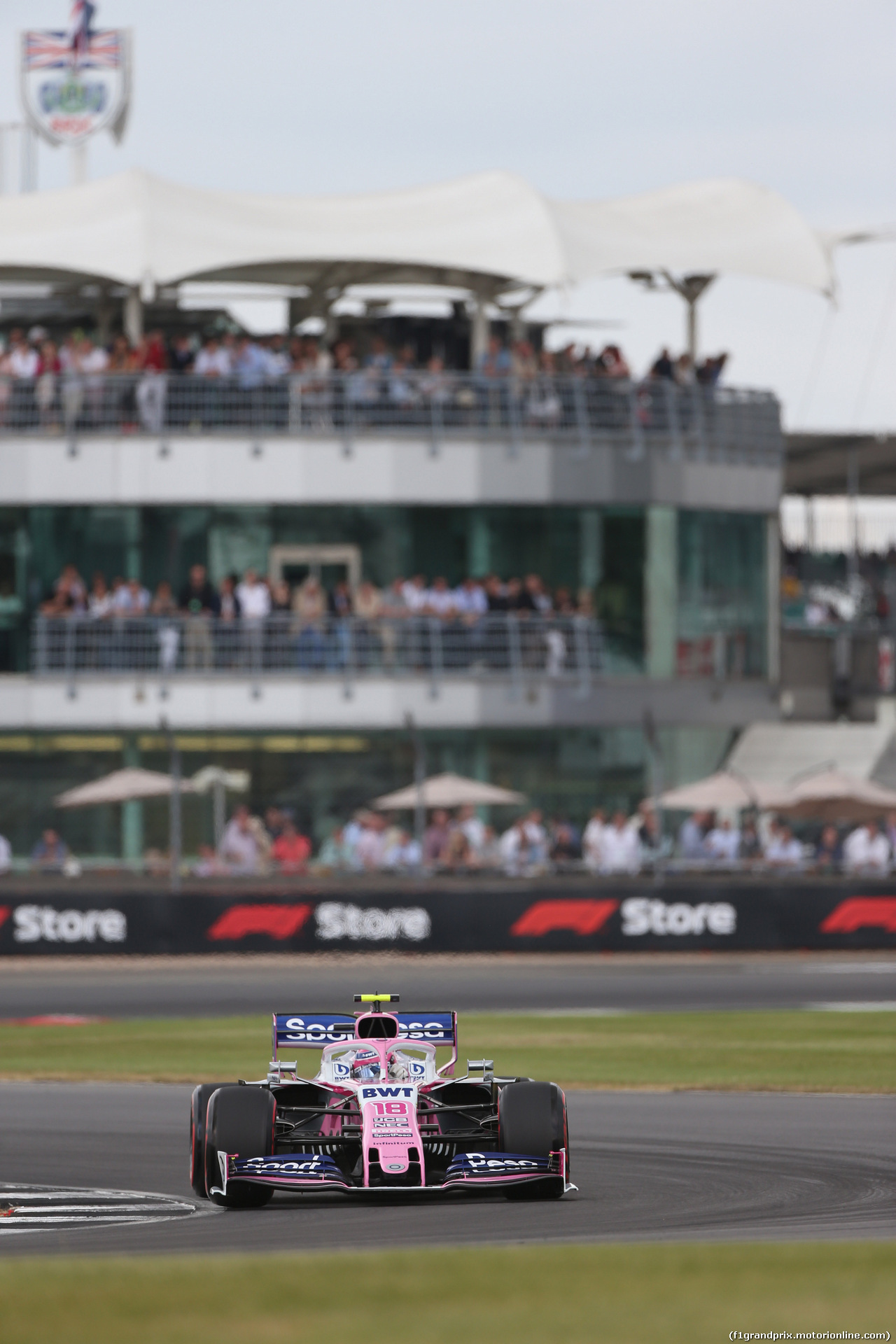 GP GRAN BRETAGNA, 13.07.2019- Qualifiche, Lance Stroll (CDN) Racing Point F1 RP19