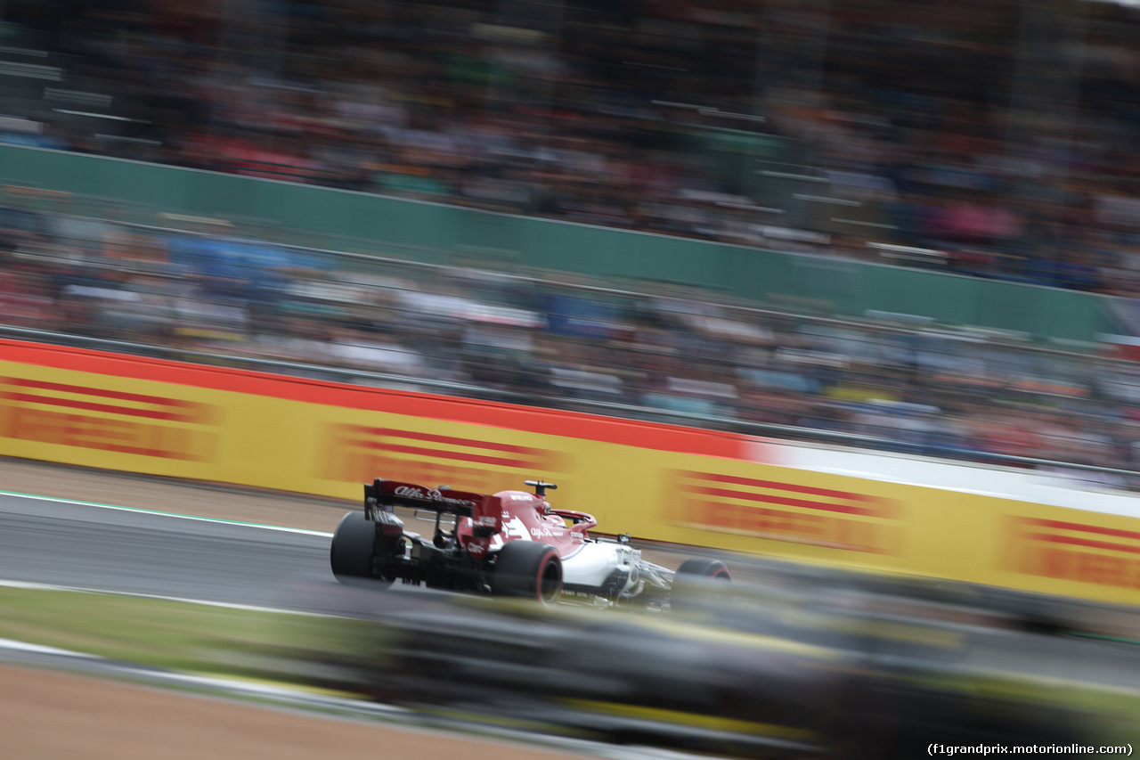 GP GRAN BRETAGNA, 13.07.2019- Qualifiche, Kimi Raikkonen (FIN) Alfa Romeo Racing C38