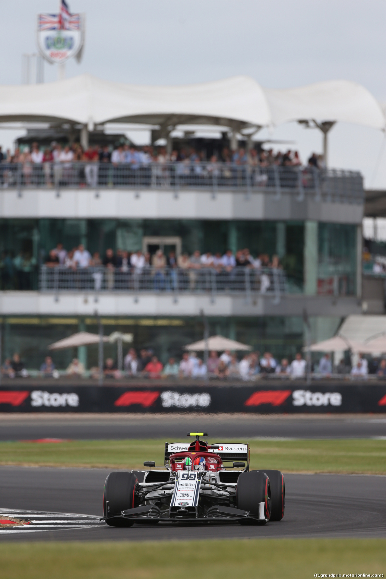 GP GRAN BRETAGNA, 13.07.2019- Qualifiche, Antonio Giovinazzi (ITA) Alfa Romeo Racing C38