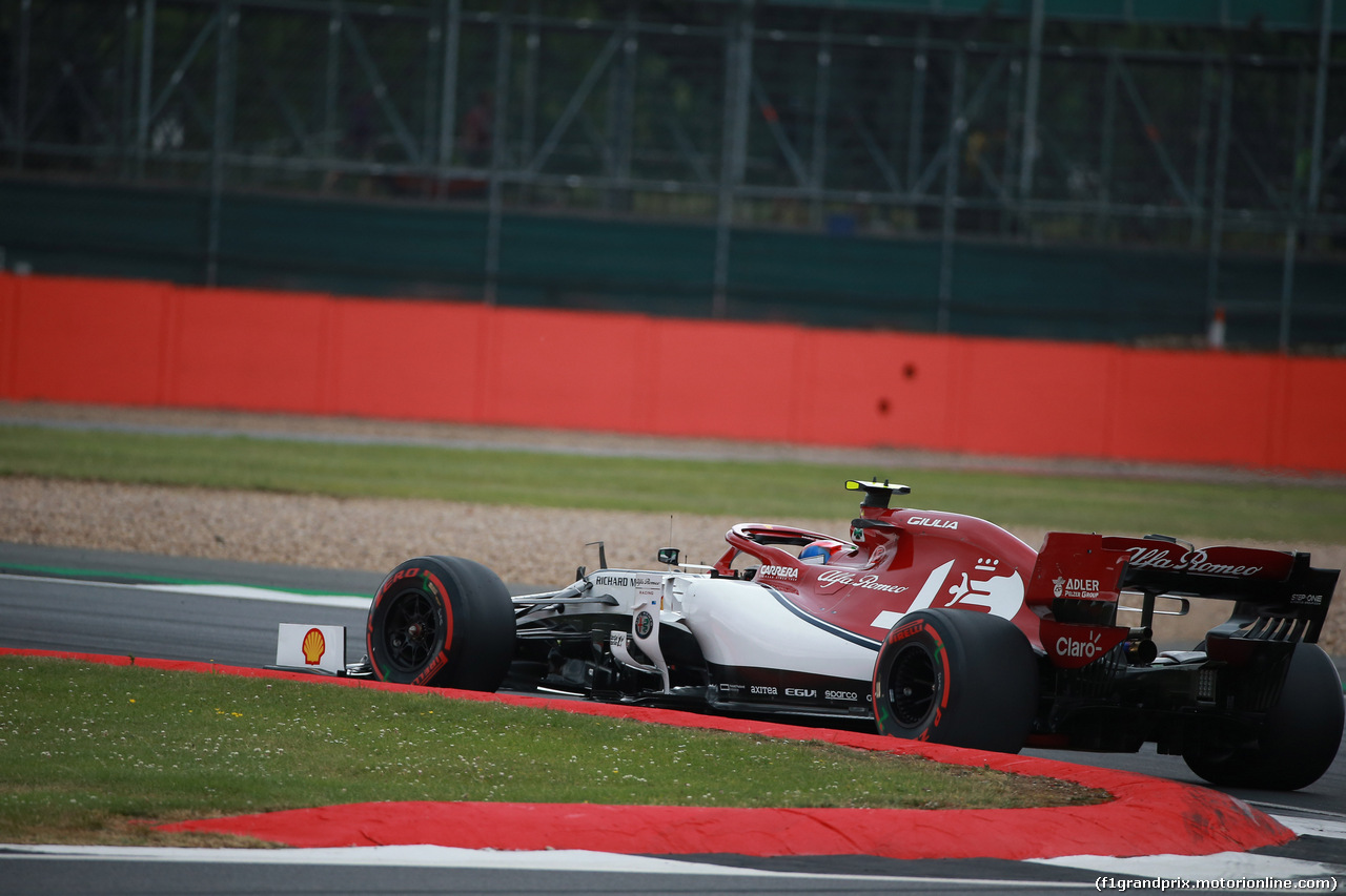 GP GRAN BRETAGNA, 13.07.2019- Qualifiche, Antonio Giovinazzi (ITA) Alfa Romeo Racing C38