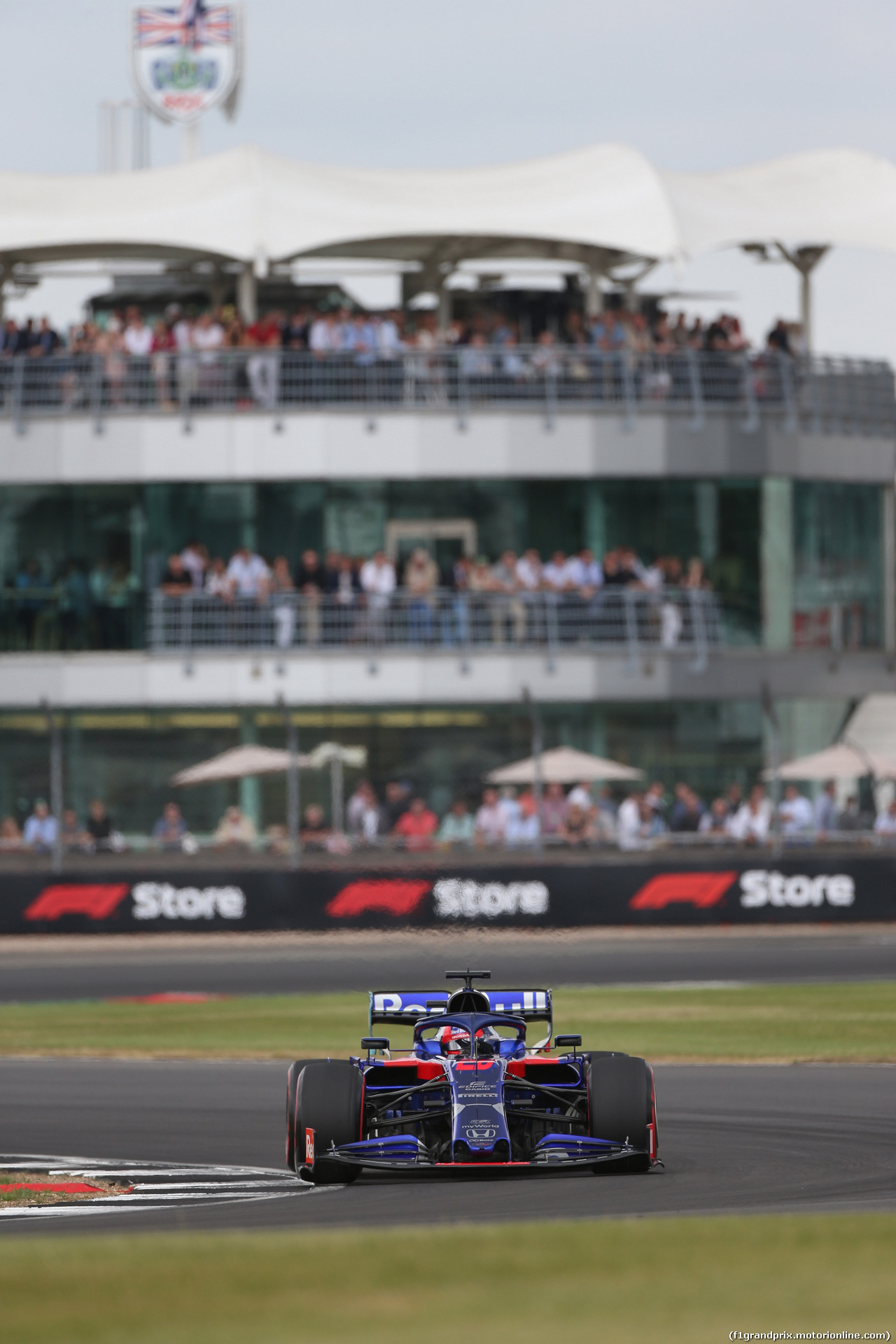 GP GRAN BRETAGNA, 13.07.2019- Qualifiche, Daniil Kvyat (RUS) Scuderia Toro Rosso STR14