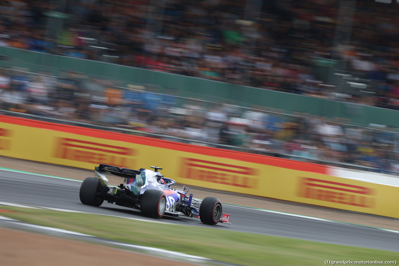 GP GRAN BRETAGNA, 13.07.2019- Qualifiche, Daniil Kvyat (RUS) Scuderia Toro Rosso STR14