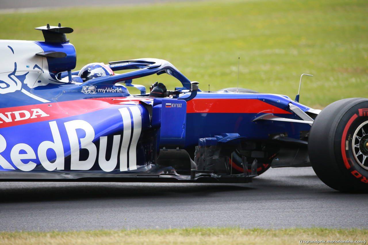 GP GRAN BRETAGNA, 13.07.2019- Qualifiche, Daniil Kvyat (RUS) Scuderia Toro Rosso STR14