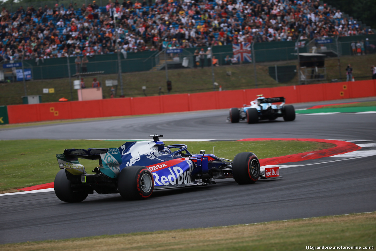 GP GRAN BRETAGNA, 13.07.2019- Qualifiche, Daniil Kvyat (RUS) Scuderia Toro Rosso STR14