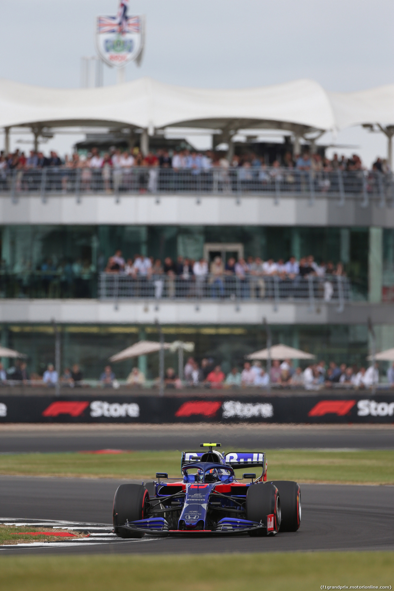 GP GRAN BRETAGNA, 13.07.2019- Qualifiche, Alexader Albon (THA) Scuderia Toro Rosso STR14