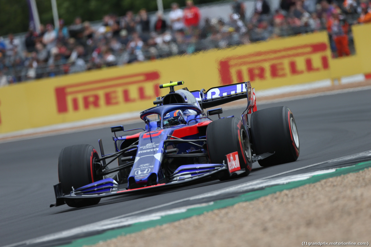 GP GRAN BRETAGNA, 13.07.2019- Qualifiche, Alexader Albon (THA) Scuderia Toro Rosso STR14