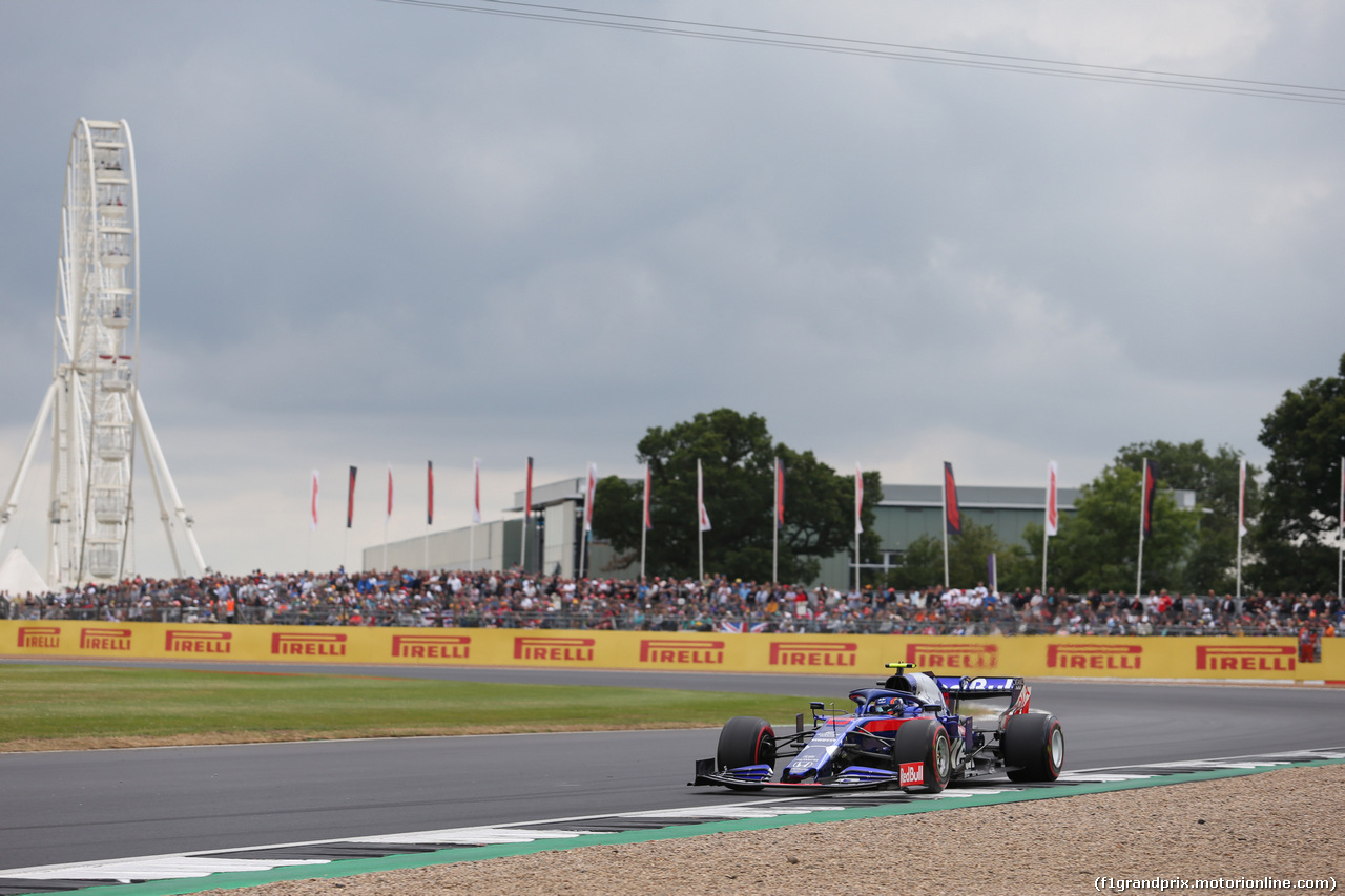 GP GRAN BRETAGNA, 13.07.2019- Qualifiche, Alexader Albon (THA) Scuderia Toro Rosso STR14