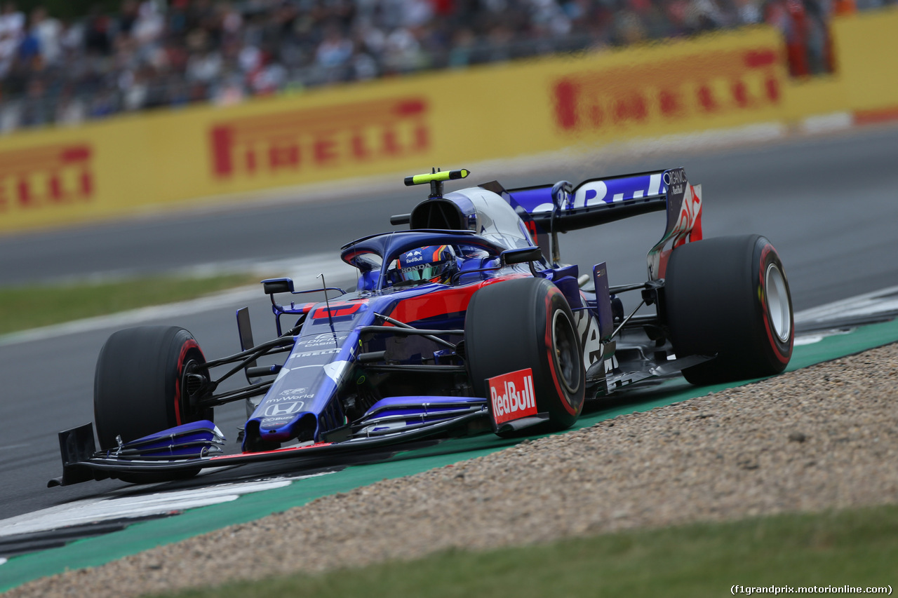 GP GRAN BRETAGNA, 13.07.2019- Qualifiche, Alexader Albon (THA) Scuderia Toro Rosso STR14