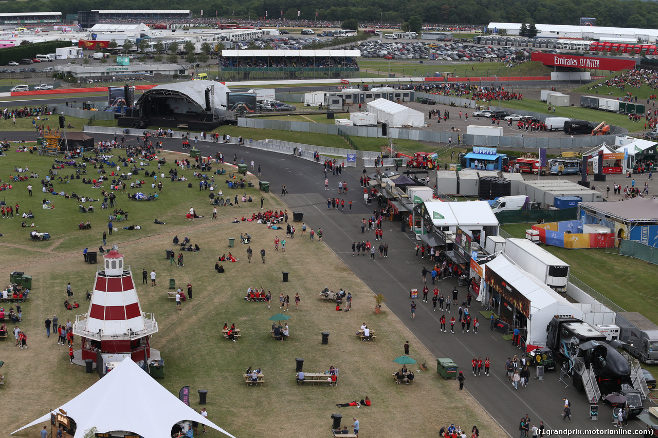 GP GRAN BRETAGNA, 13.07.2019- Panoramic View of the track