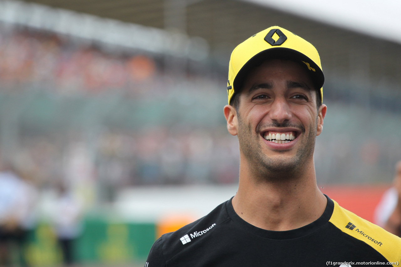 GP GRAN BRETAGNA, 11.07.2019- Daniel Ricciardo (AUS) Renault Sport F1 Team RS19