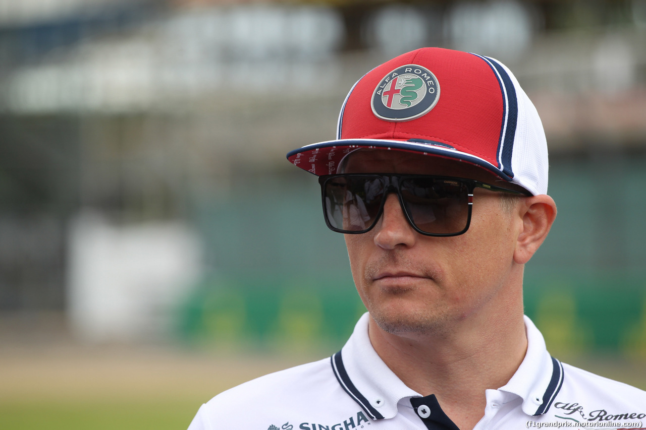 GP GRAN BRETAGNA, 11.07.2019- Kimi Raikkonen (FIN) Alfa Romeo Racing C38
