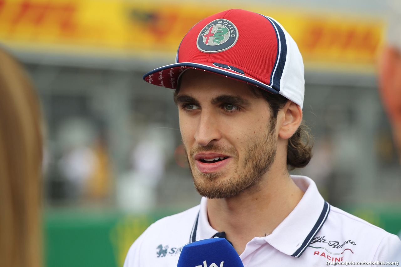 GP GRAN BRETAGNA, 11.07.2019- Antonio Giovinazzi (ITA) Alfa Romeo Racing C38