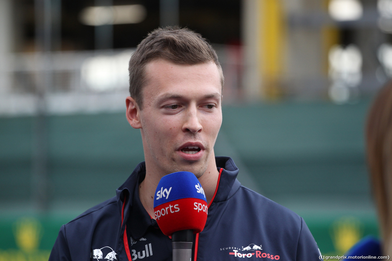 GP GRAN BRETAGNA, 11.07.2019- Daniil Kvyat (RUS) Scuderia Toro Rosso STR14