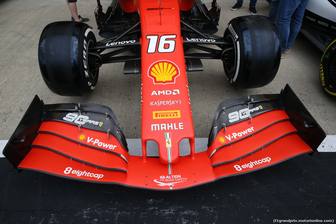 GP GRAN BRETAGNA, 11.07.2019- Ferrari SF90 Frontal Wing