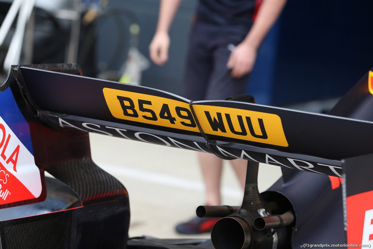 GP GRAN BRETAGNA, 11.07.2019- Aston Martin Red Bull Racing RB15 Special 007 Livery