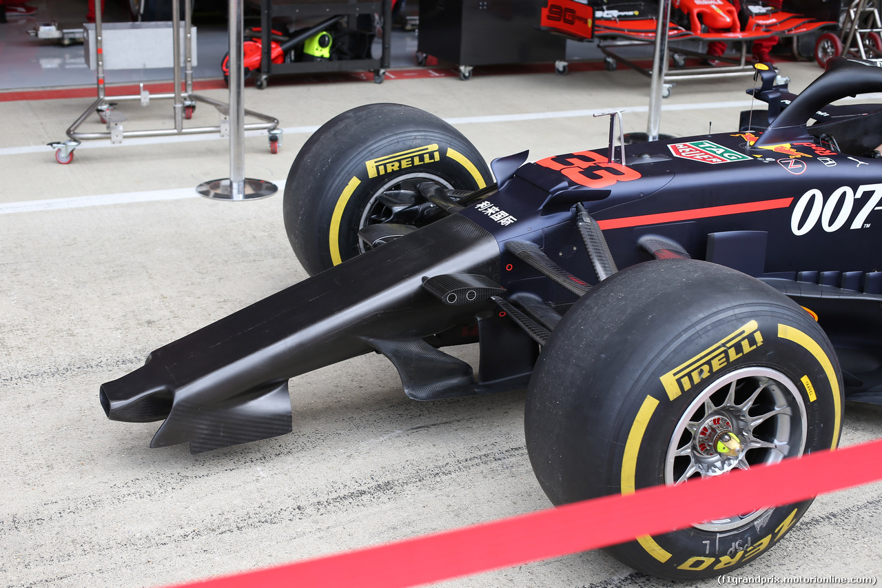 GP GRAN BRETAGNA, 11.07.2019- Aston Martin Red Bull Racing RB15 nosecone for pit stop practice