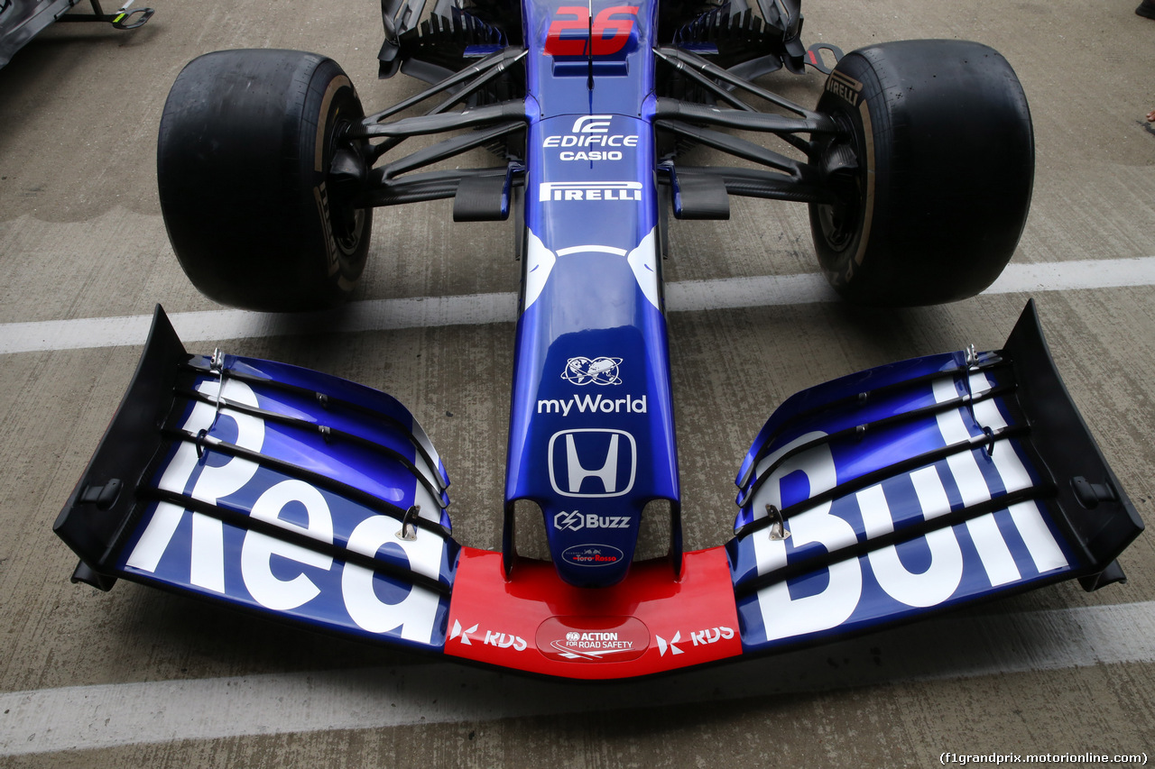 GP GRAN BRETAGNA, 11.07.2019- Scuderia Toro Rosso STR14 Frontal Wing