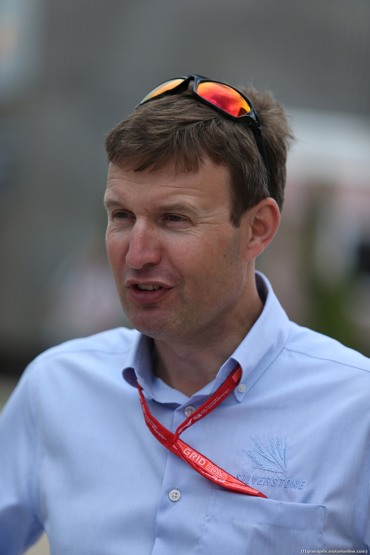 GP GRAN BRETAGNA, 11.07.2019- Stuart Pringle (GBR) Silverstone Circuit Managing Director