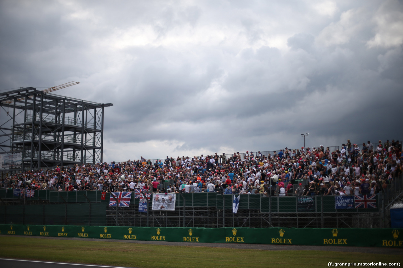 GP GRAN BRETAGNA, 11.07.2019- Grandstand