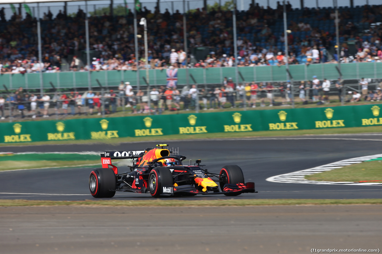 GP GRAN BRETAGNA, 12.07.2019- Prove Libere 1, Pierre Gasly (FRA) Redbull Racing RB15