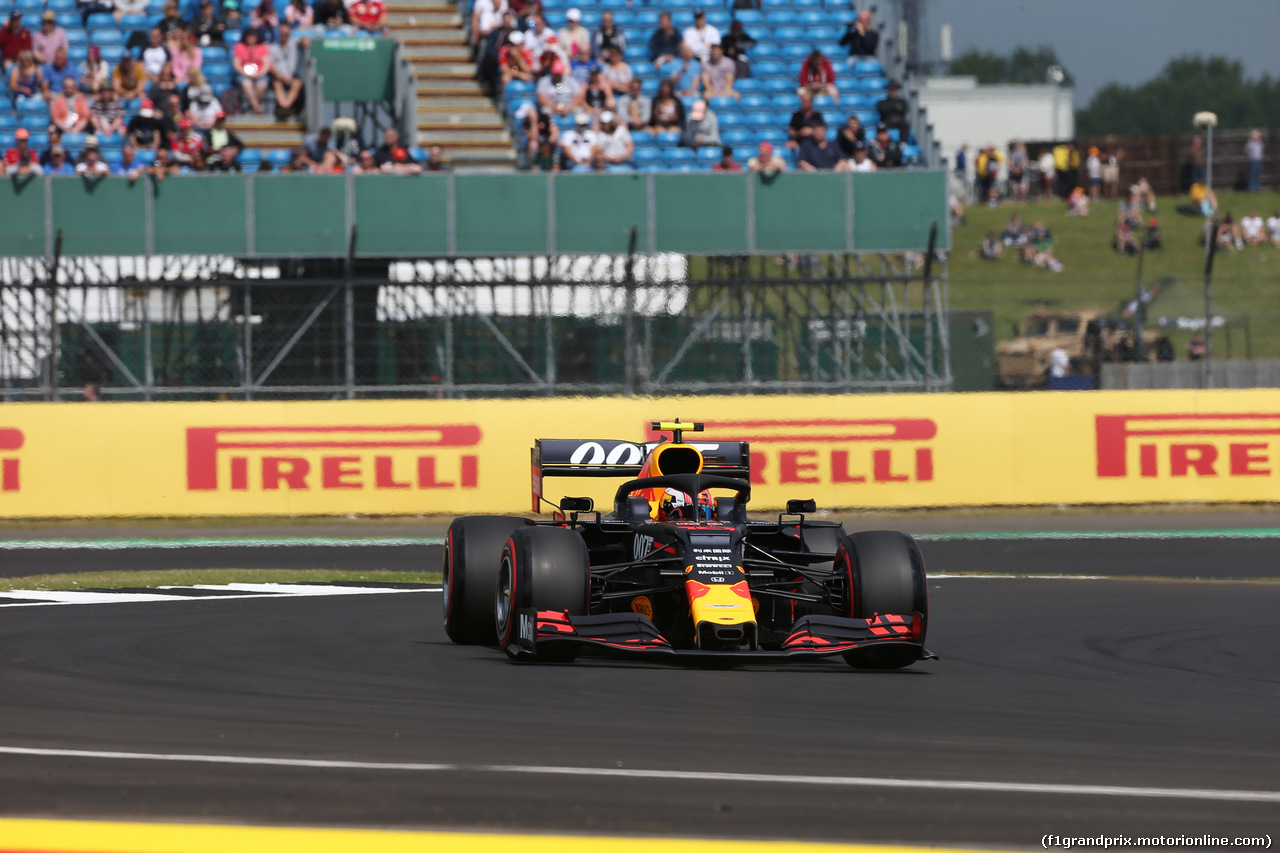 GP GRAN BRETAGNA, 12.07.2019- Prove Libere 1, Pierre Gasly (FRA) Redbull Racing RB15