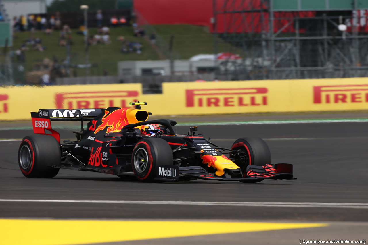 GP GRAN BRETAGNA, 12.07.2019- Prove Libere 1, Pierre Gasly (FRA) Redbull Racing RB15