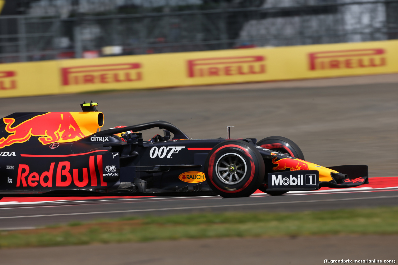 GP GRAN BRETAGNA, 12.07.2019- Prove Libere 1, Pierre Gasly (FRA) Redbull Racing RB15