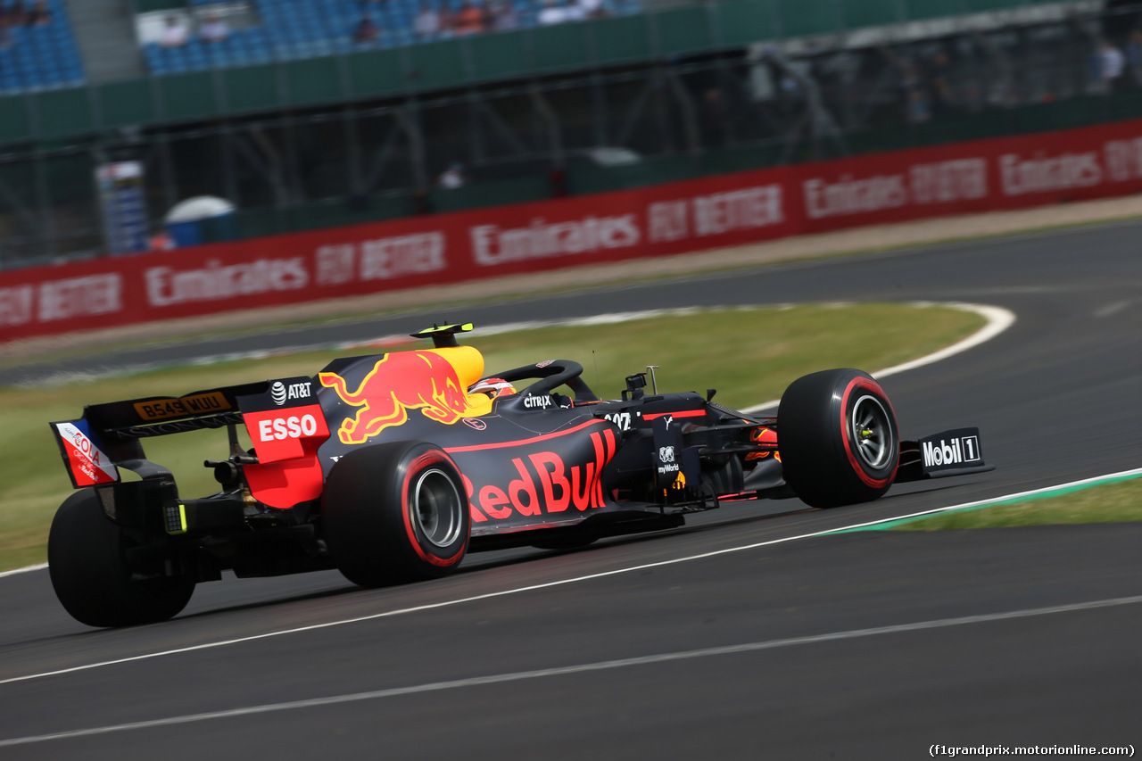 GP GRAN BRETAGNA, 12.07.2019- Prove Libere 1, Pierre Gasly (FRA) Redbull Racing RB15
